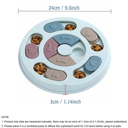 Rynx | Interactive Dog Slow Feeder Bowl - Puzzle Toy
