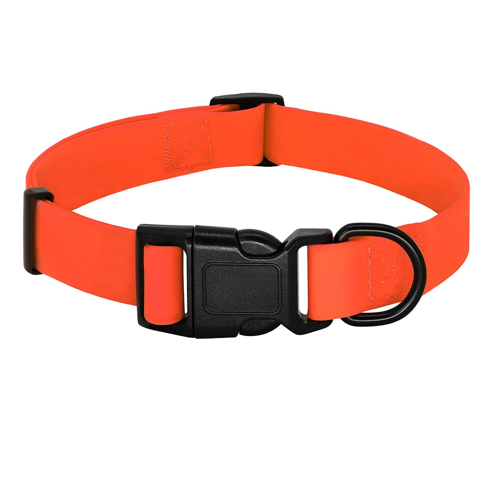 Rynx | Waterproof PVC Dog Collar Anti-Dirt and Easy to Clean for Small, Medium and Large Dogs