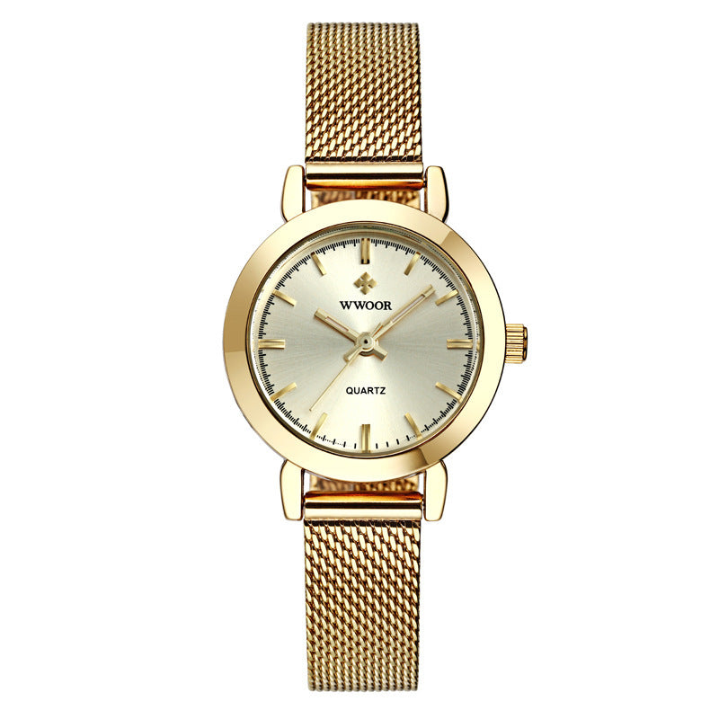 Rynx | Women's watch with quartz movement and stainless steel mesh belt