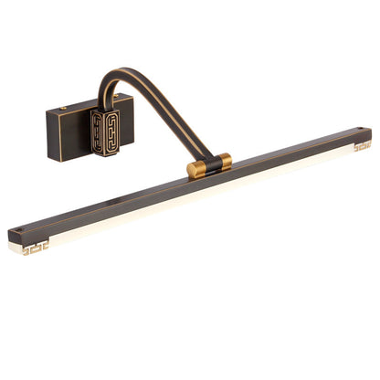 Rynx | Adjustable linear LED mirror light traditional acrylic wall lamp lighting for the bathroom
