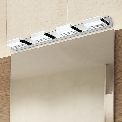 Rynx | Geometric Wall Lamps Contemporary Metal Nickel Finish LED Wall Lighting