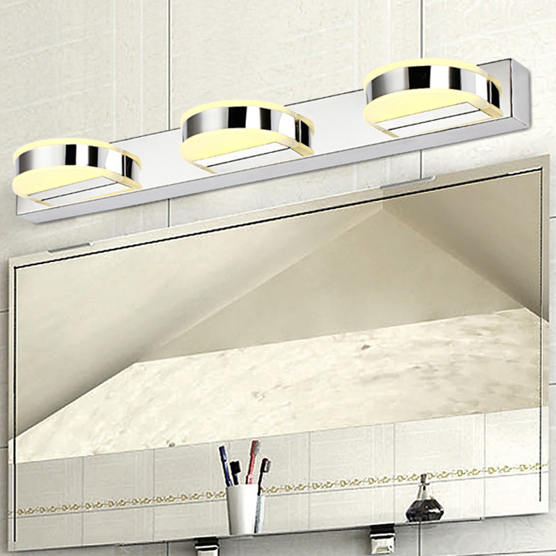 Rynx | Geometric Wall Lamps Contemporary Metal Nickel Finish LED Wall Lighting
