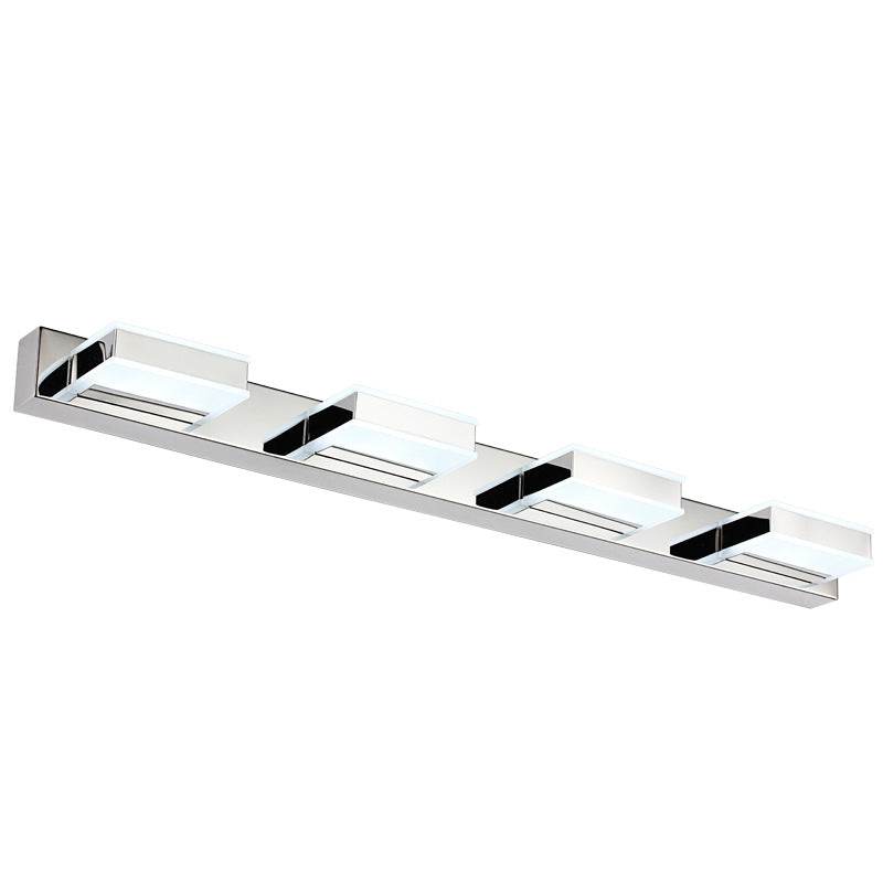 Rynx | Geometric Wall Lamps Contemporary Metal Nickel Finish LED Wall Lighting