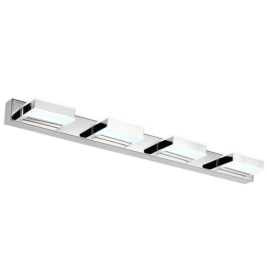 Rynx | Geometric Wall Lamps Contemporary Metal Nickel Finish LED Wall Lighting