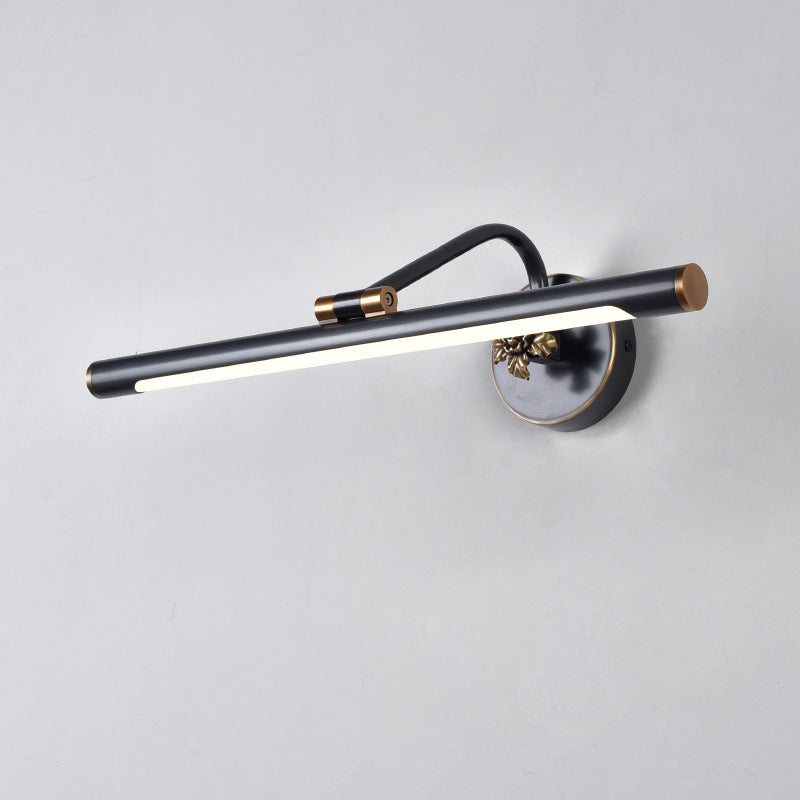 Rynx | Adjustable Pipe Bath Part Mirrors Light Vintage Metal LED Wall Mounted Lamp