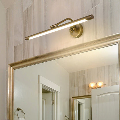 Rynx | Adjustable Pipe Bath Part Mirrors Light Vintage Metal LED Wall Mounted Lamp