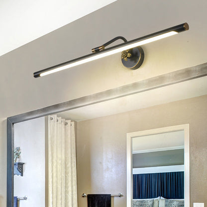 Rynx | Adjustable Pipe Bath Part Mirrors Light Vintage Metal LED Wall Mounted Lamp