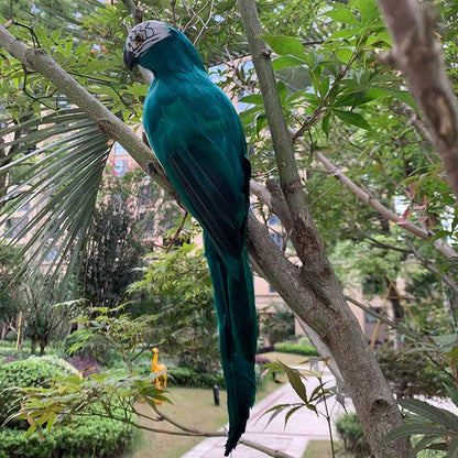 Rynx | Life Experience Parrot Garden Ornament for Elegant Outdoor Areas