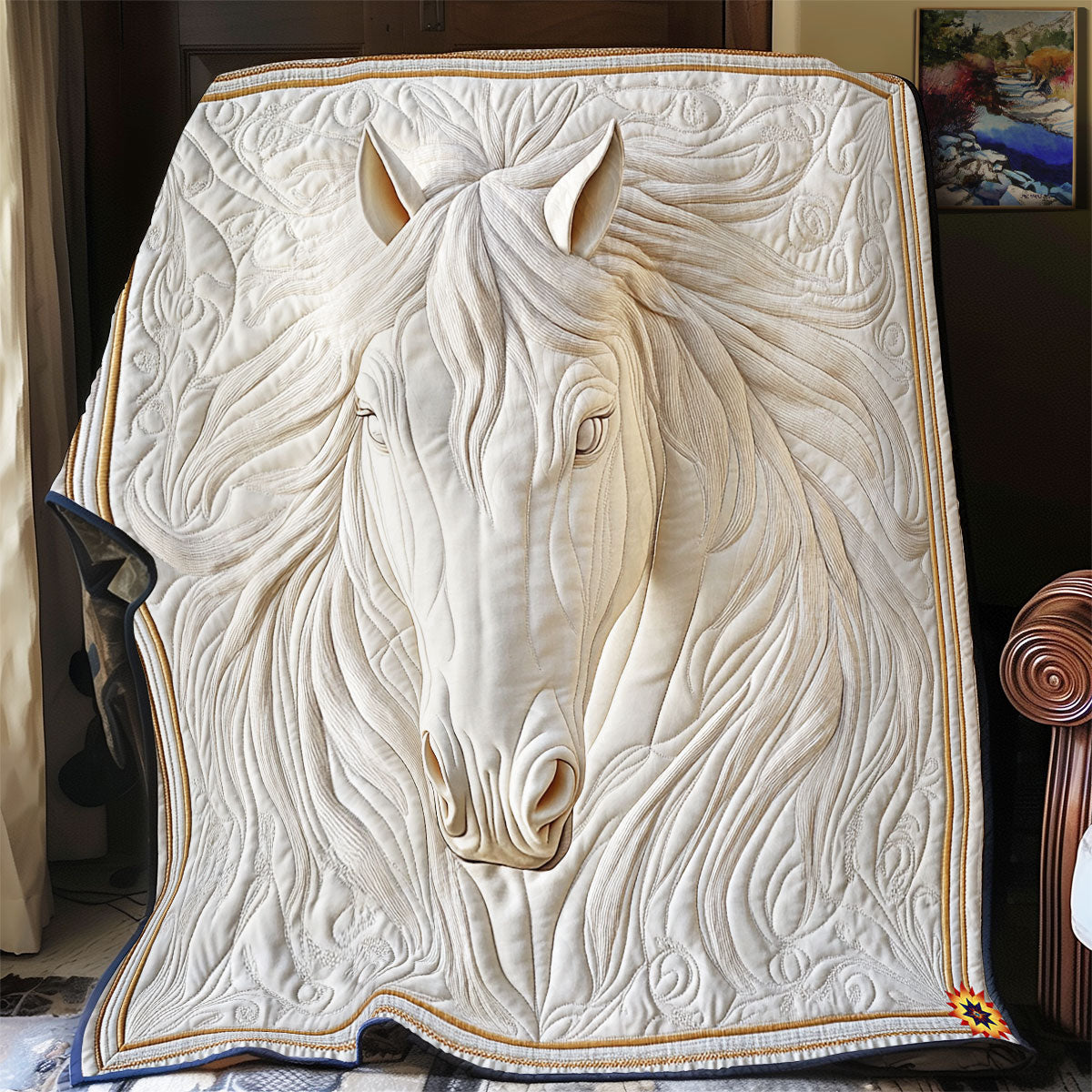 Rynx | White Horse Quilt