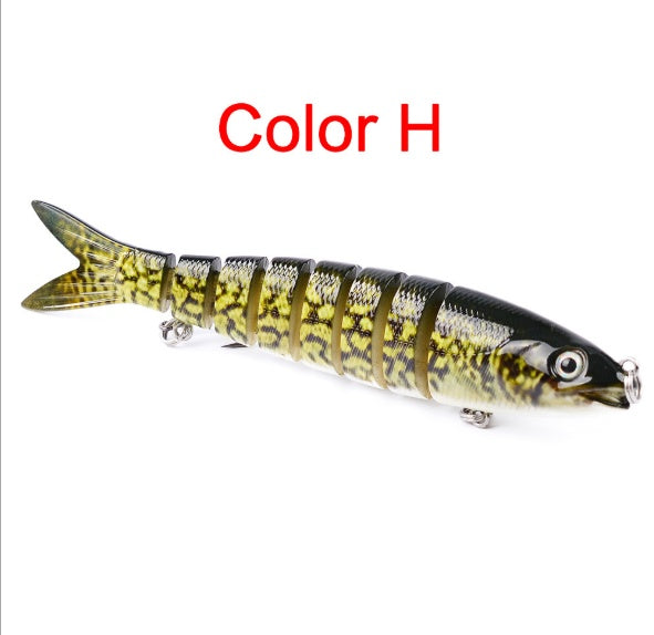 Rynx | Pike fishing lures Artificial Multi Jointed Sections Hard Bait Trolling Pike Carp Fishing Tools