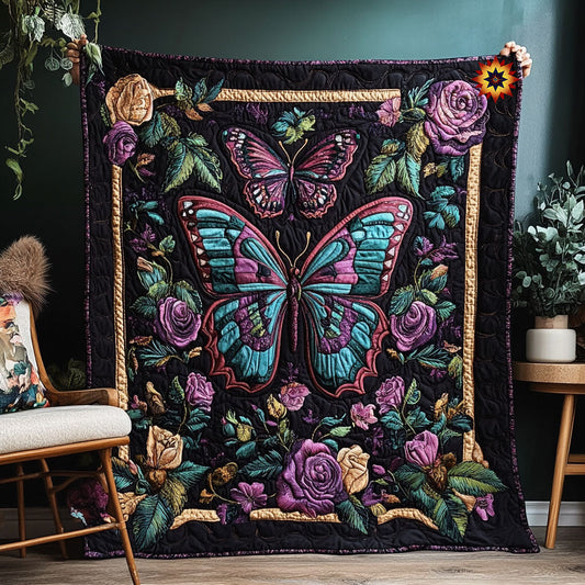 Rynx | Purple Butterfly Blanket