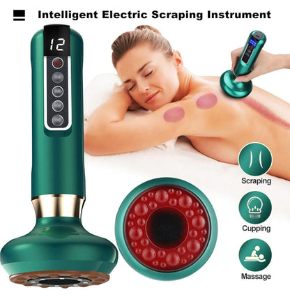 Rynx | Intelligence Stone Cupping Massager, Electric Gua Sha Instrument