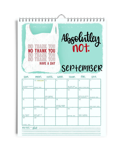 Rynx | CALENDAR FOR 2025 – DAMN IT AGAIN