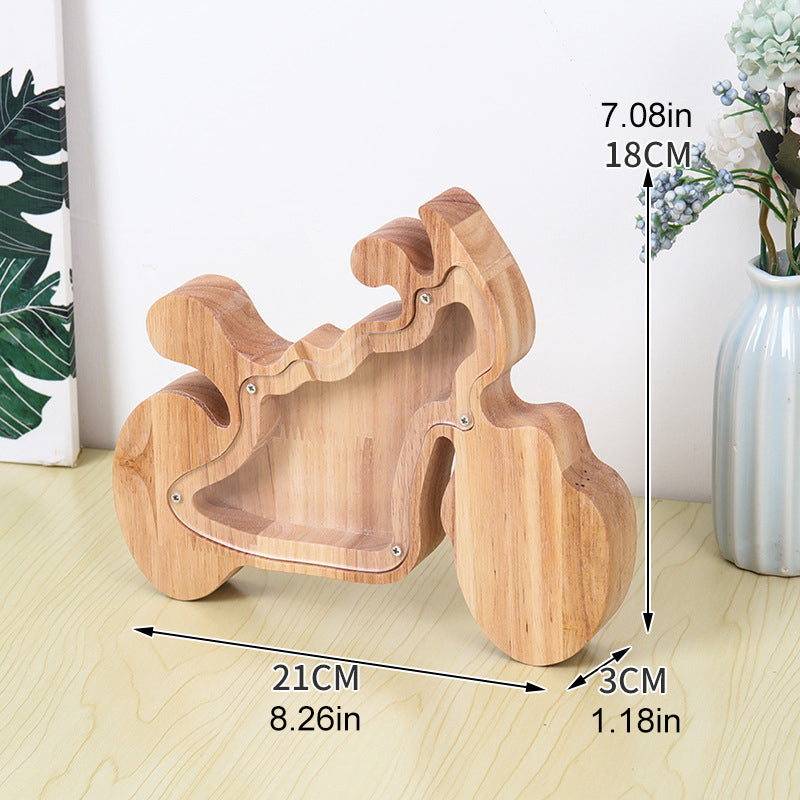 Rynx | Wooden Animal Savings Bank