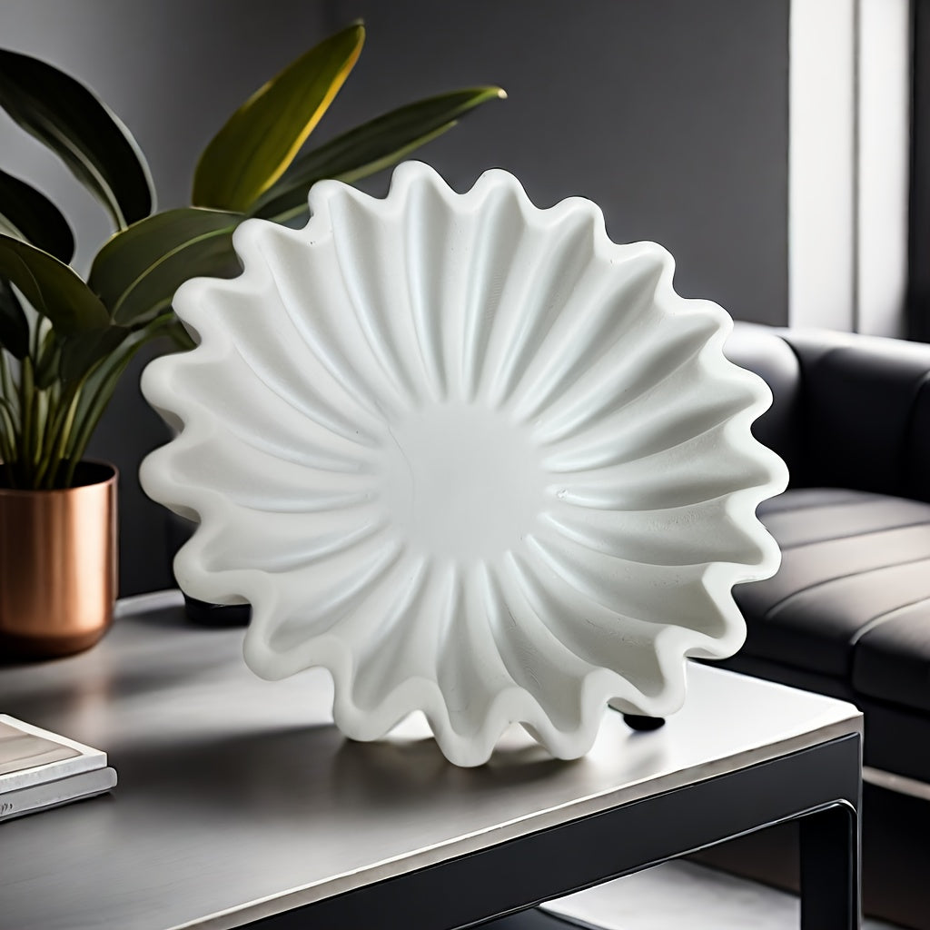 Rynx | EleganceBowl - Harp Comes with Ridges & Wavy Edges for Living Room Decor