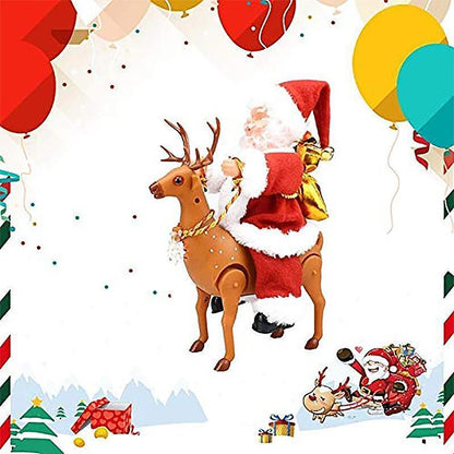 Rynx | Beautiful Santa Climbing Chimney Pleasant Gift Toy