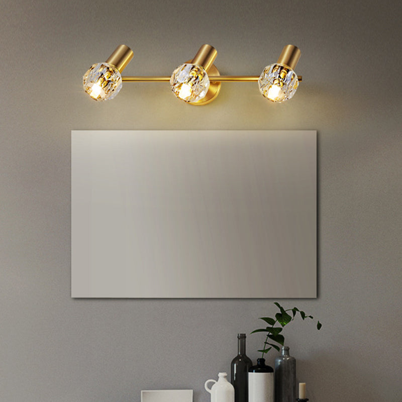 Rynx | Circle Vanity Wall Lamps Modern Luxury Style Copper Vanity Lights