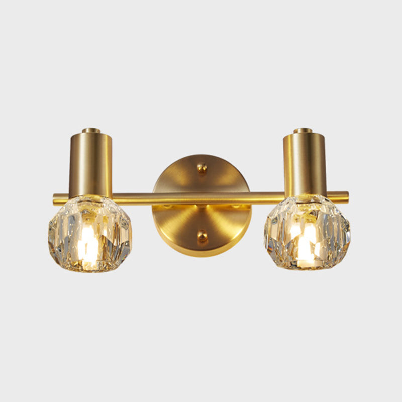 Rynx | Circle Vanity Wall Lamps Modern Luxury Style Copper Vanity Lights