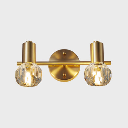 Rynx | Circle Vanity Wall Lamps Modern Luxury Style Copper Vanity Lights