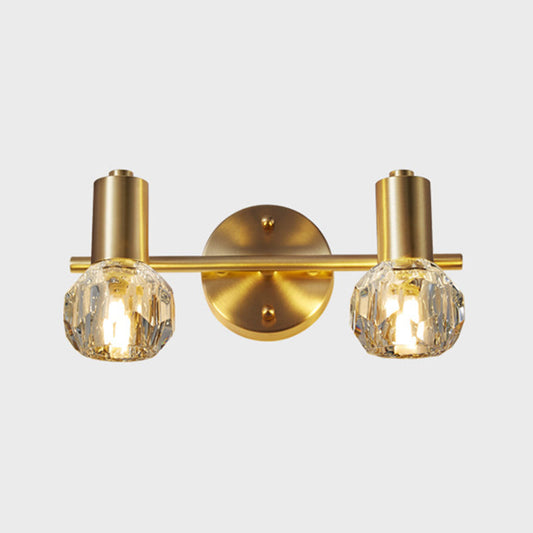 Rynx | Circle Vanity Wall Lamps Modern Luxury Style Copper Vanity Lights
