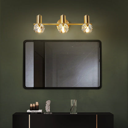 Rynx | Circle Vanity Wall Lamps Modern Luxury Style Copper Vanity Lights