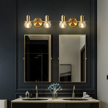 Rynx | Circle Vanity Wall Lamps Modern Luxury Style Copper Vanity Lights
