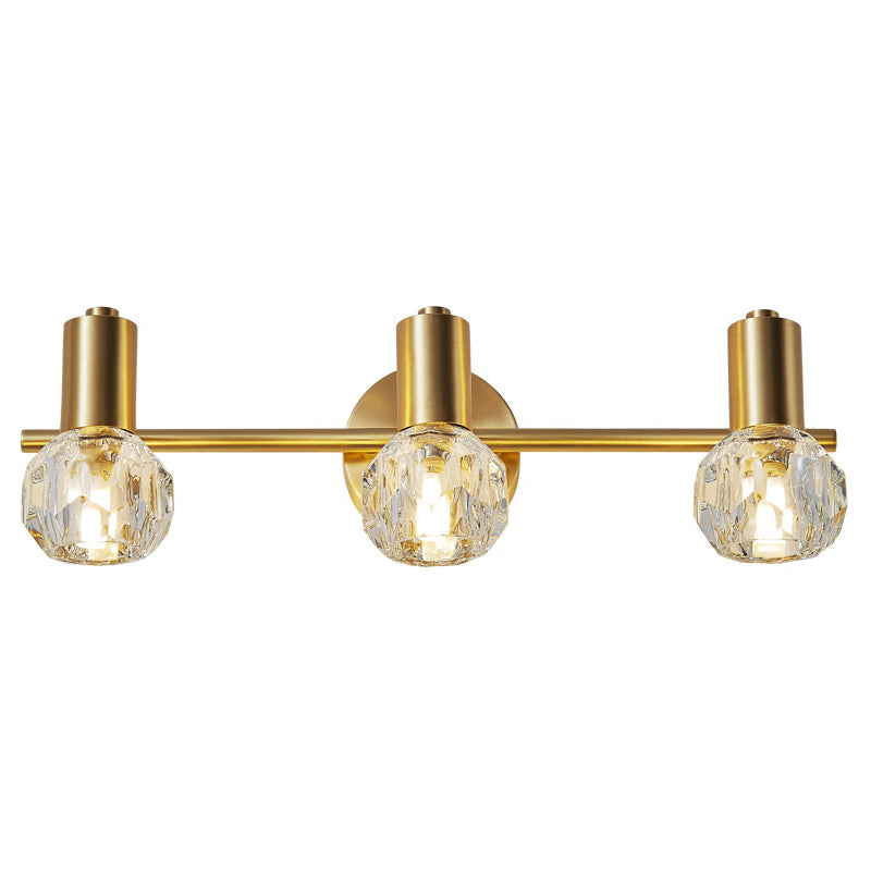 Rynx | Circle Vanity Wall Lamps Modern Luxury Style Copper Vanity Lights