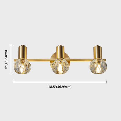 Rynx | Circle Vanity Wall Lamps Modern Luxury Style Copper Vanity Lights