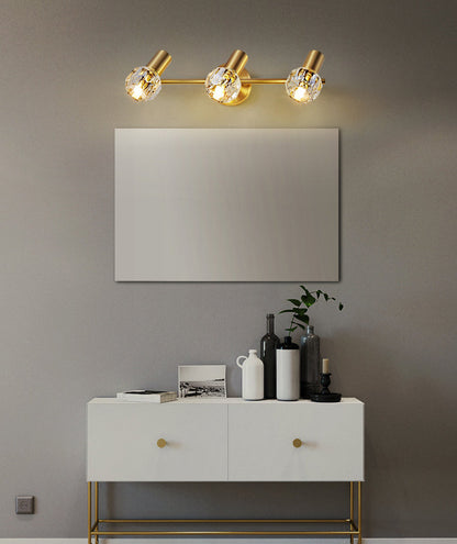 Rynx | Circle Vanity Wall Lamps Modern Luxury Style Copper Vanity Lights