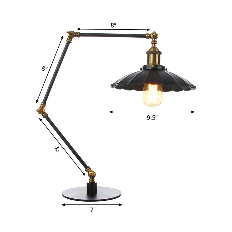 Rynx | Lumineux - Vintage adjustable desk lamp