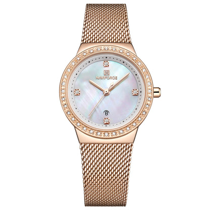 Rynx | Simple waterproof women's diamond watch