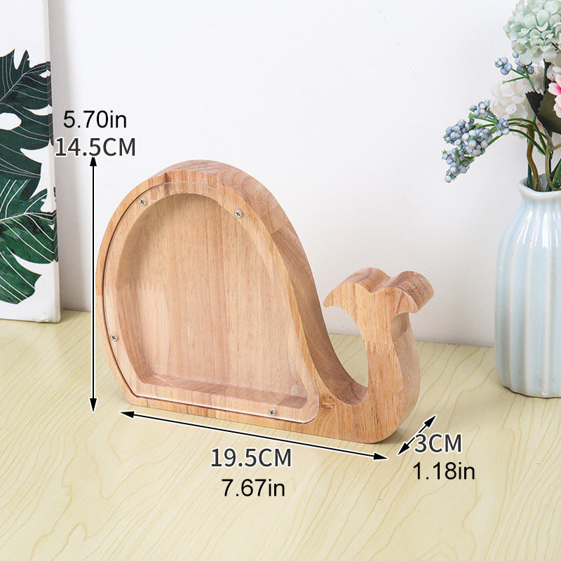 Rynx | Wooden Animal Savings Bank