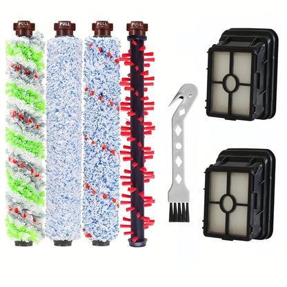 Rynx | Bissell CrossWave and CrossWave Pet Pro Velvet Brush Roller - 1pc/2pcs Vacuum Cleaner Accessory