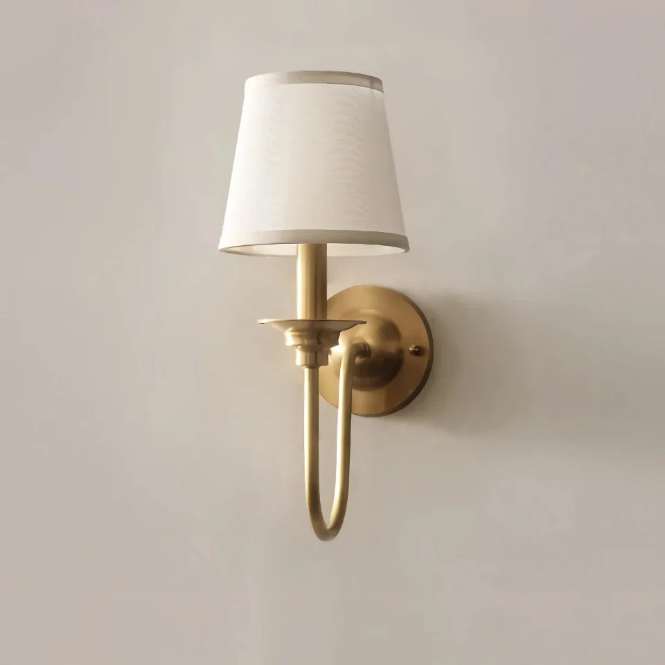 Rynx | Elegant Copper Wall Lamp for Bedroom and Living Room