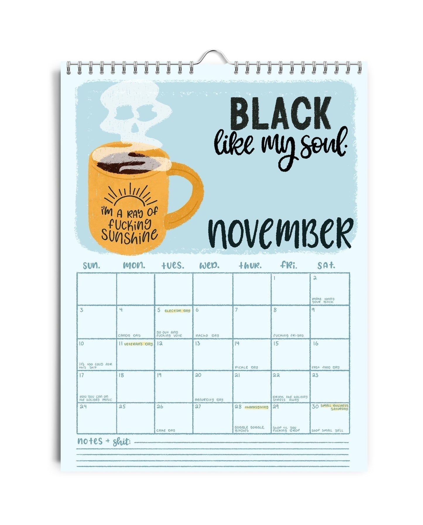 Rynx | CALENDAR FOR 2025 – DAMN IT AGAIN