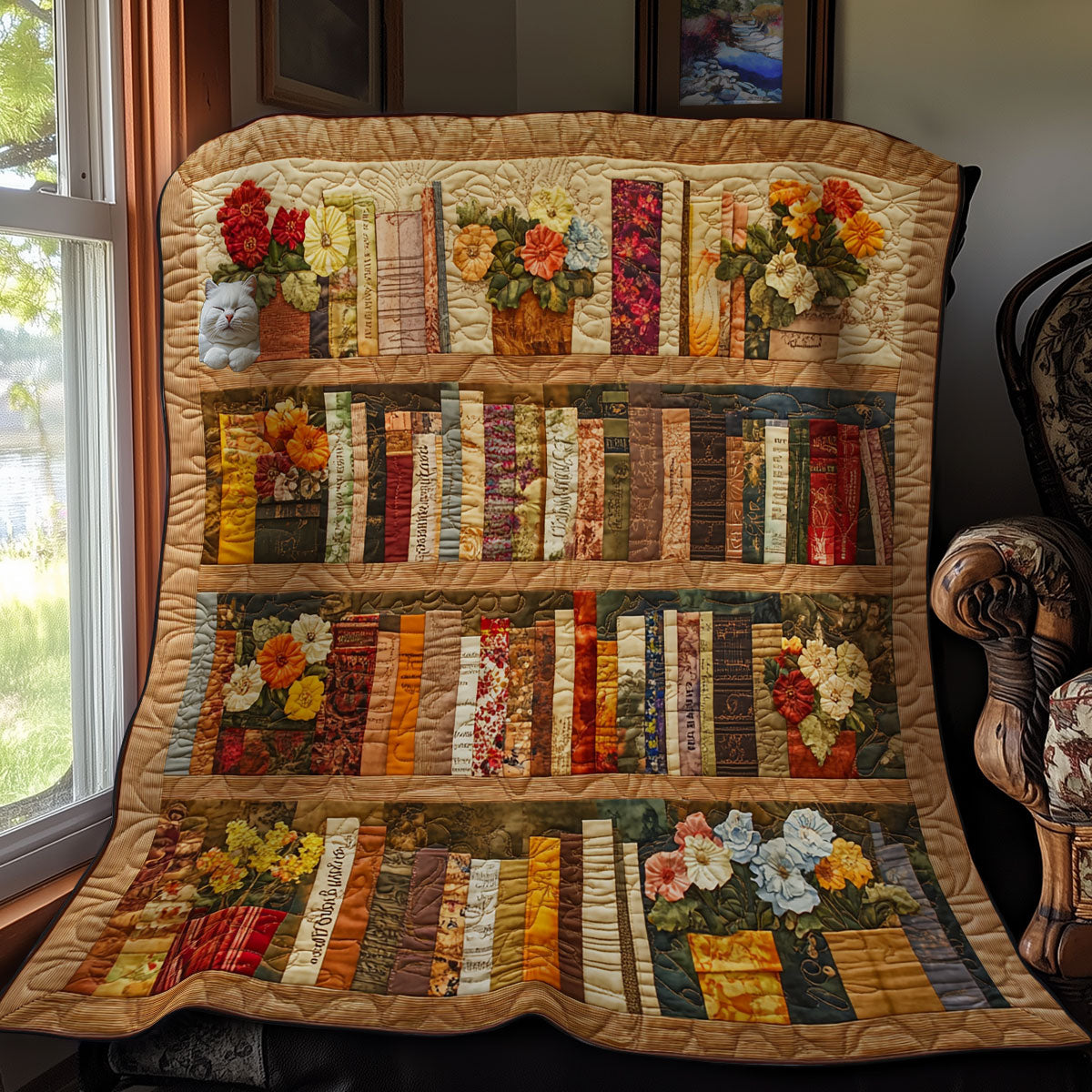 Rynx | Bookcase Quilt