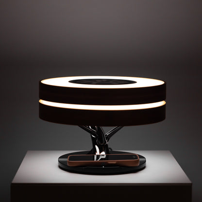 Rynx | The Modern Series Table Lamp with Speaker and Wireless Charger