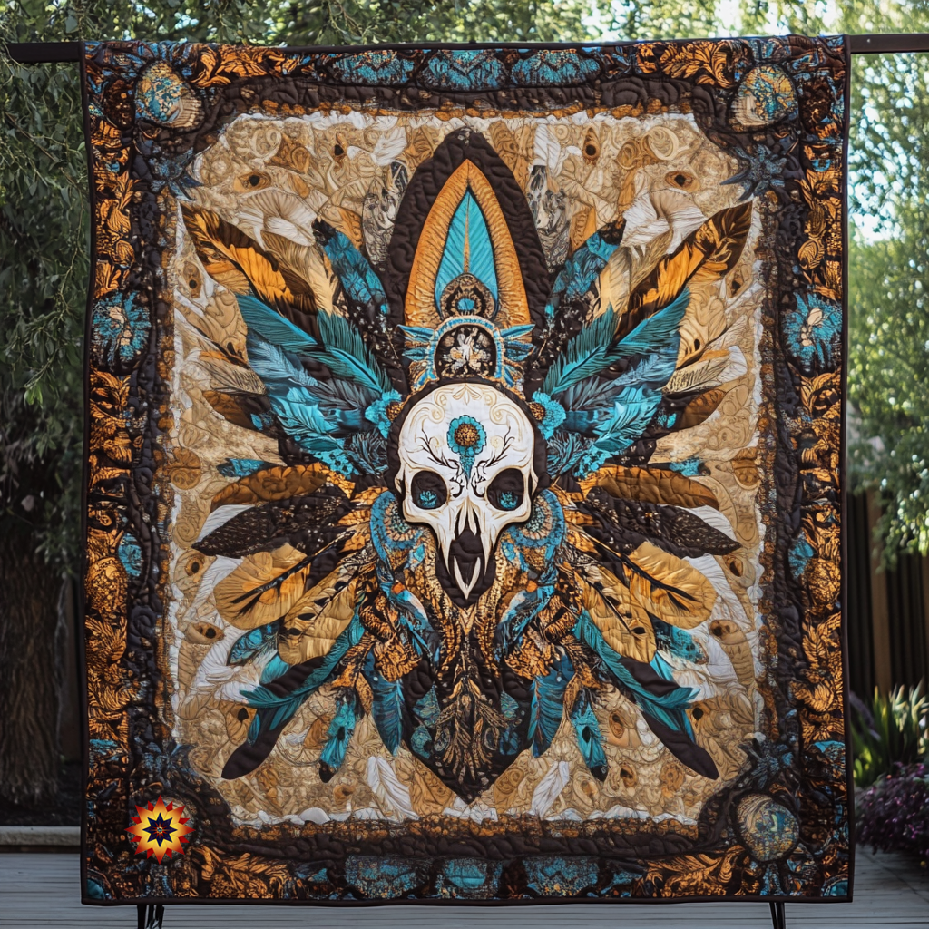 Rynx | Skull Eagle Quilt