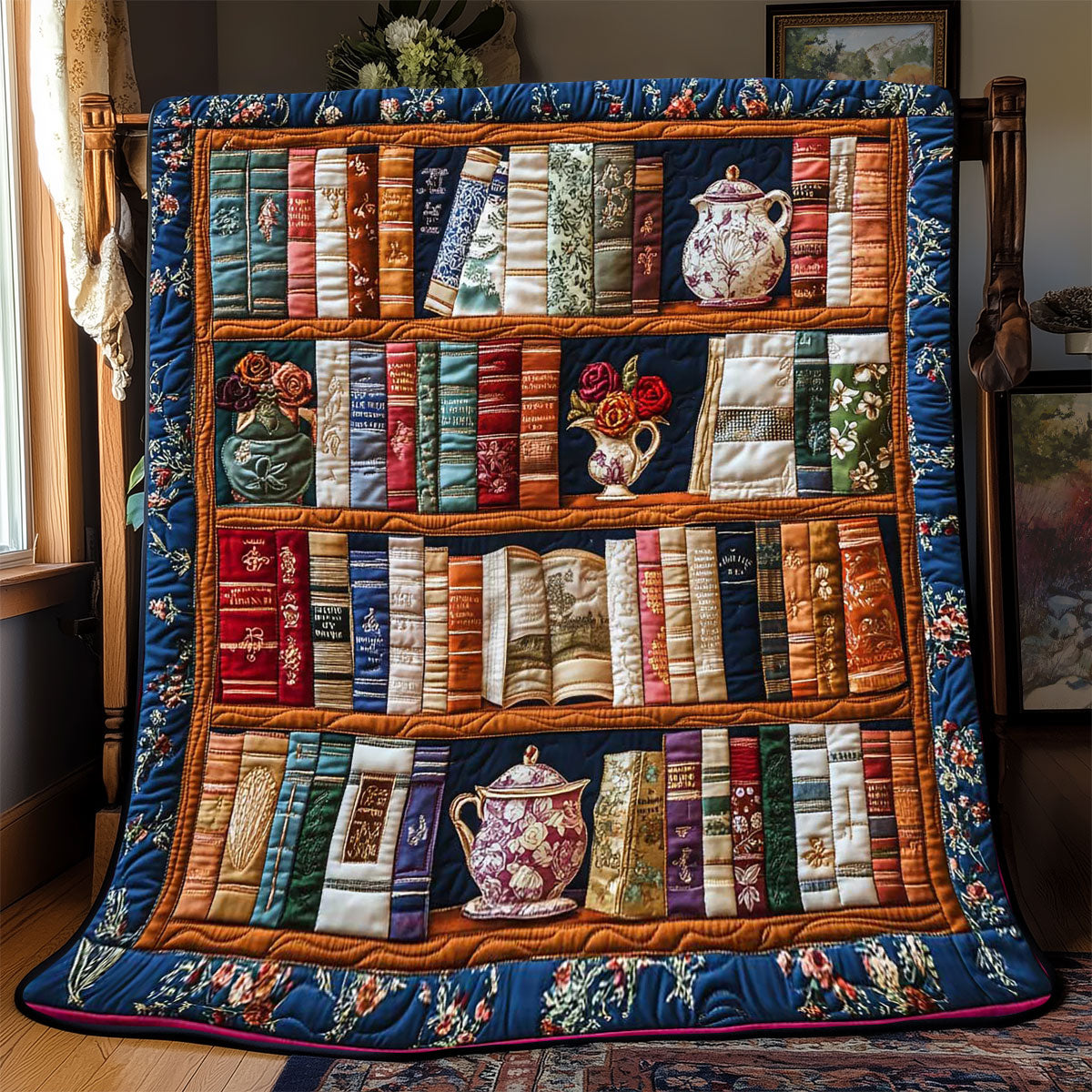 Rynx | Love Bookshelf Quilt