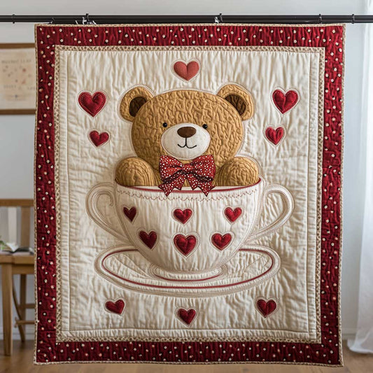 Rynx | Heart Teacup Bear Blanket