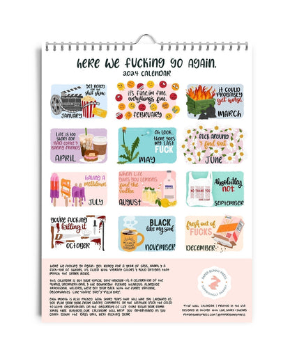 Rynx | CALENDAR FOR 2025 – DAMN IT AGAIN
