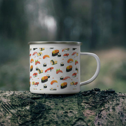 Rynx | Customizable Enamelled Stainless Steel Camping Mug - Perfect for Outdoor Enthusiasts