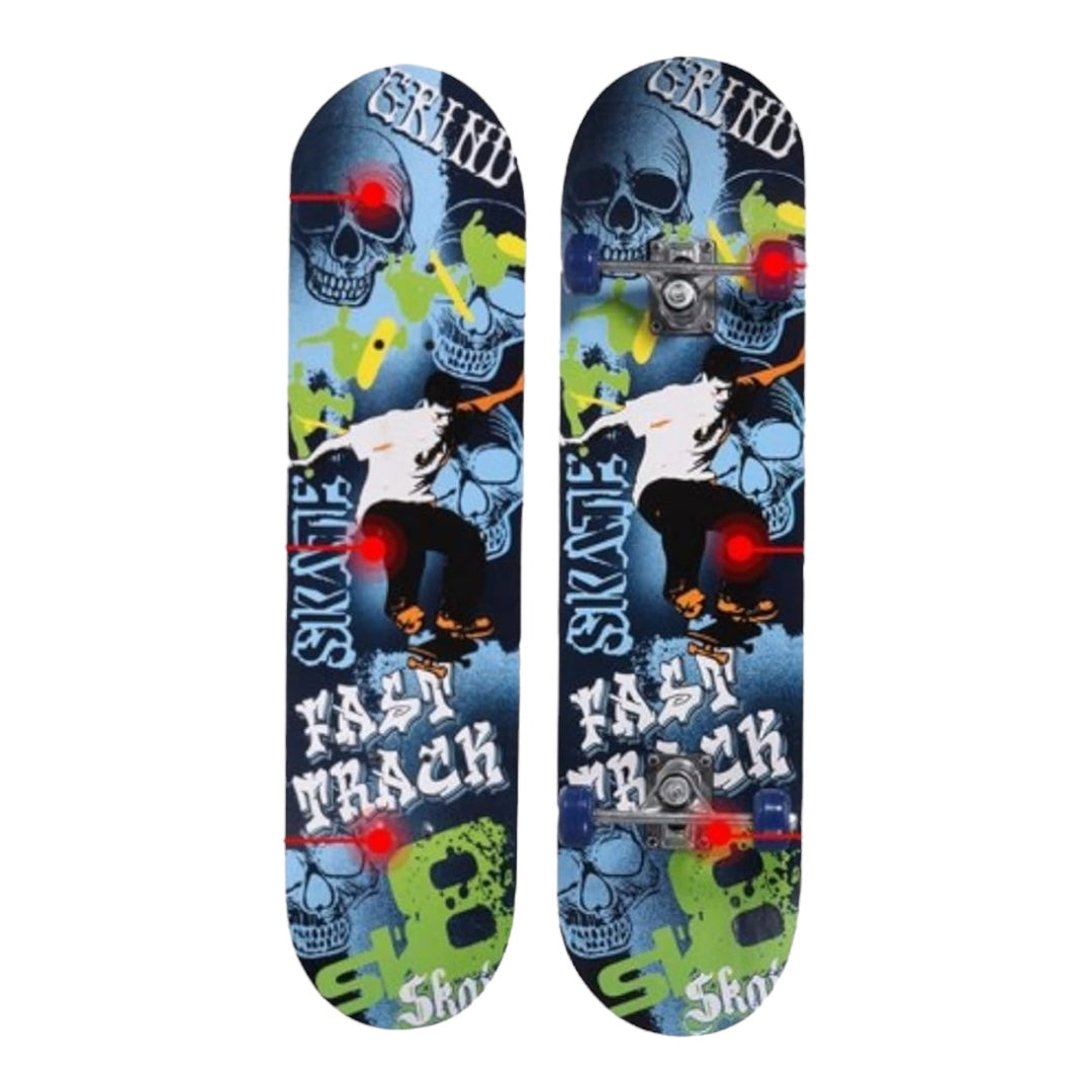 Rynx | Kids Fast Track Portable Skateboard, Wheels Skateboards, for Kids (4-8 Years)