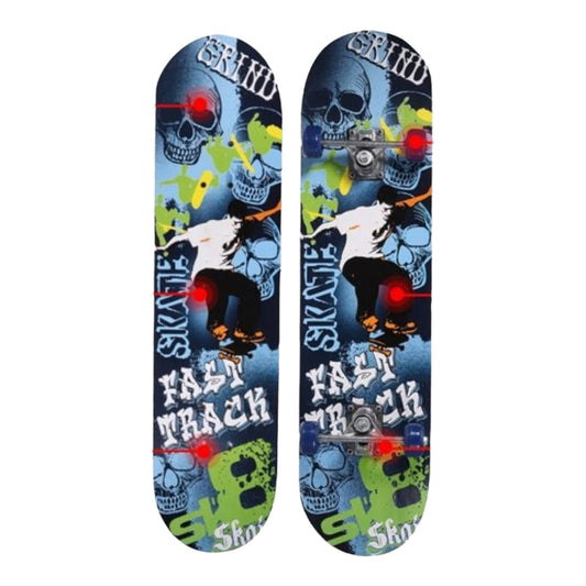 Rynx | Kids Fast Track Portable Skateboard, Wheels Skateboards, for Kids (4-8 Years)
