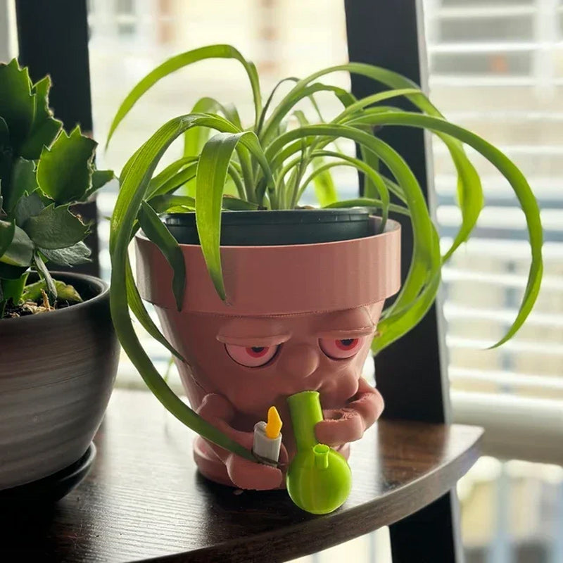 Rynx | Creative smoking flower pot