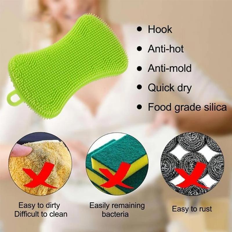 Rynx | Silicone Kitchen Dishwashing Brush