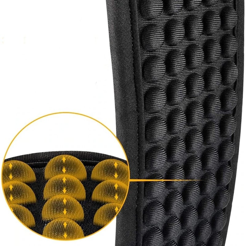 Rynx | Elastic Wide Black Guitar Strap