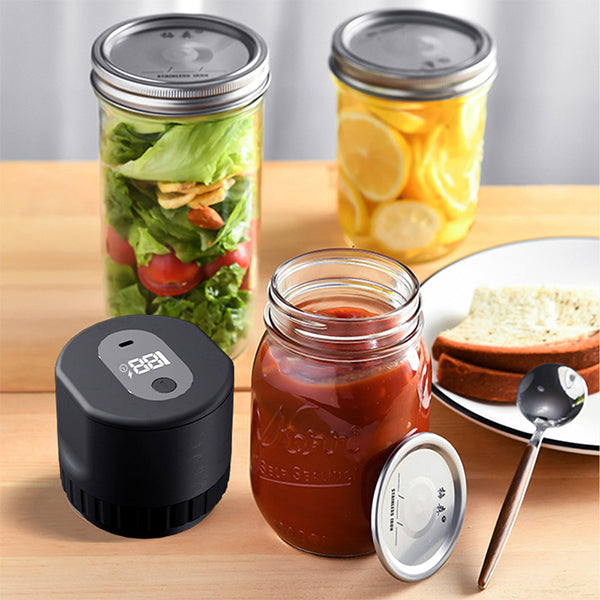 Rynx | Electric vacuum sealer for jars
