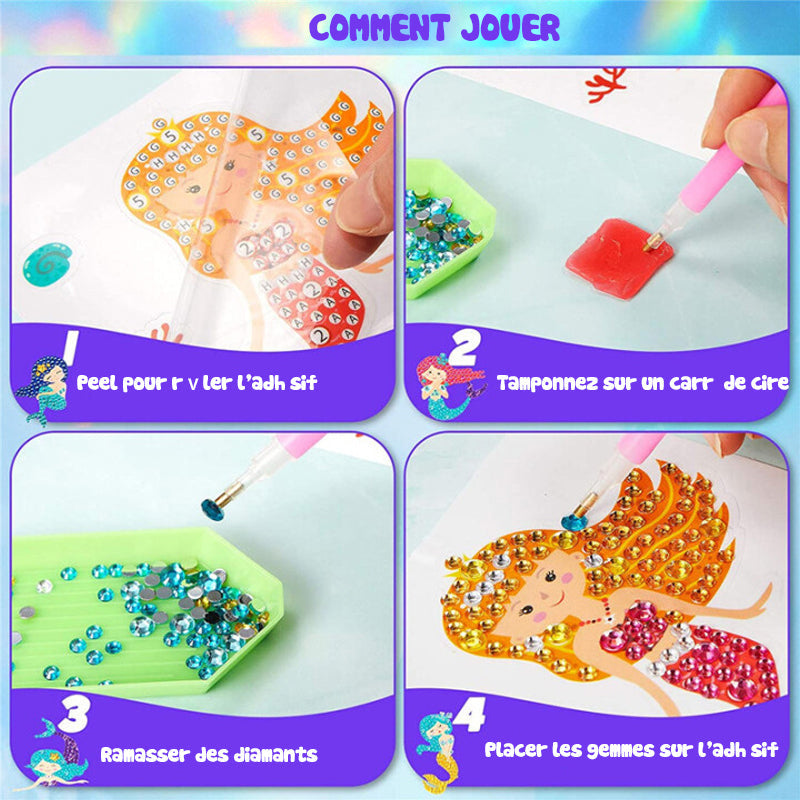 Rynx | Crystal Painting Stickers for Kids