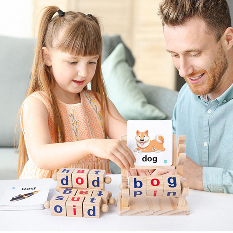 Rynx | Wooden Reading Blocks